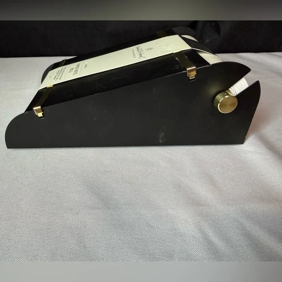Hearth & Hand Black and Gold Metal Note Roll. NWT - Picture 8 of 16